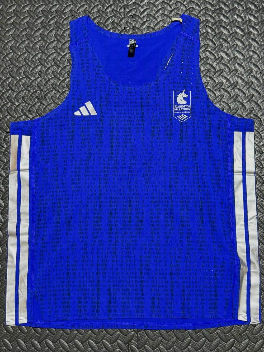 Adidas Adizero Elite Boston Marathon 2025 Running Singlet JN5533 Mens Large NEW